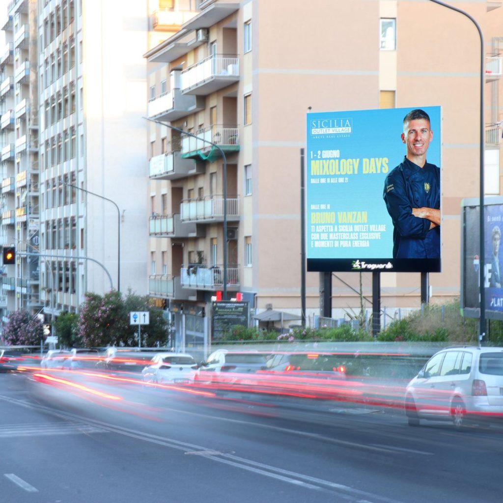 Impianto pubblicitario Traguardi Media a Catania